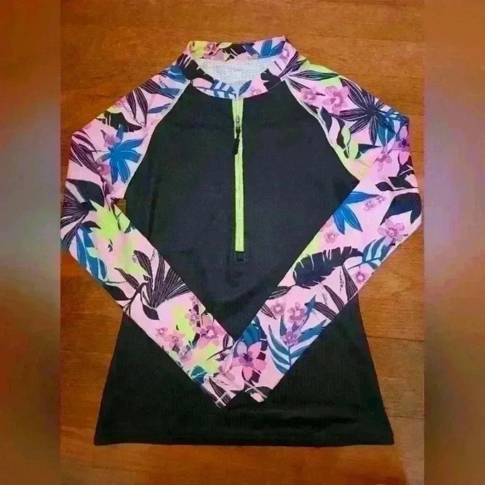 Women's Loco Skailz Half Zip Rashguard